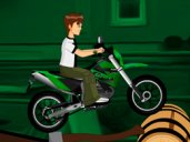 Ben 10 Bike Riding