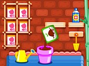 juego de plantar flores