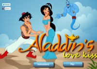 los besos de aladino a jasmine