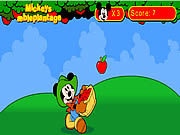 mickey et las manzanas