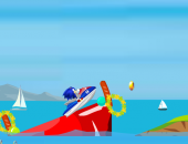 sonic con jetski