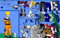 juego de moda de naruto