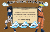 juego de los signos de naruto